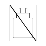 No charging device